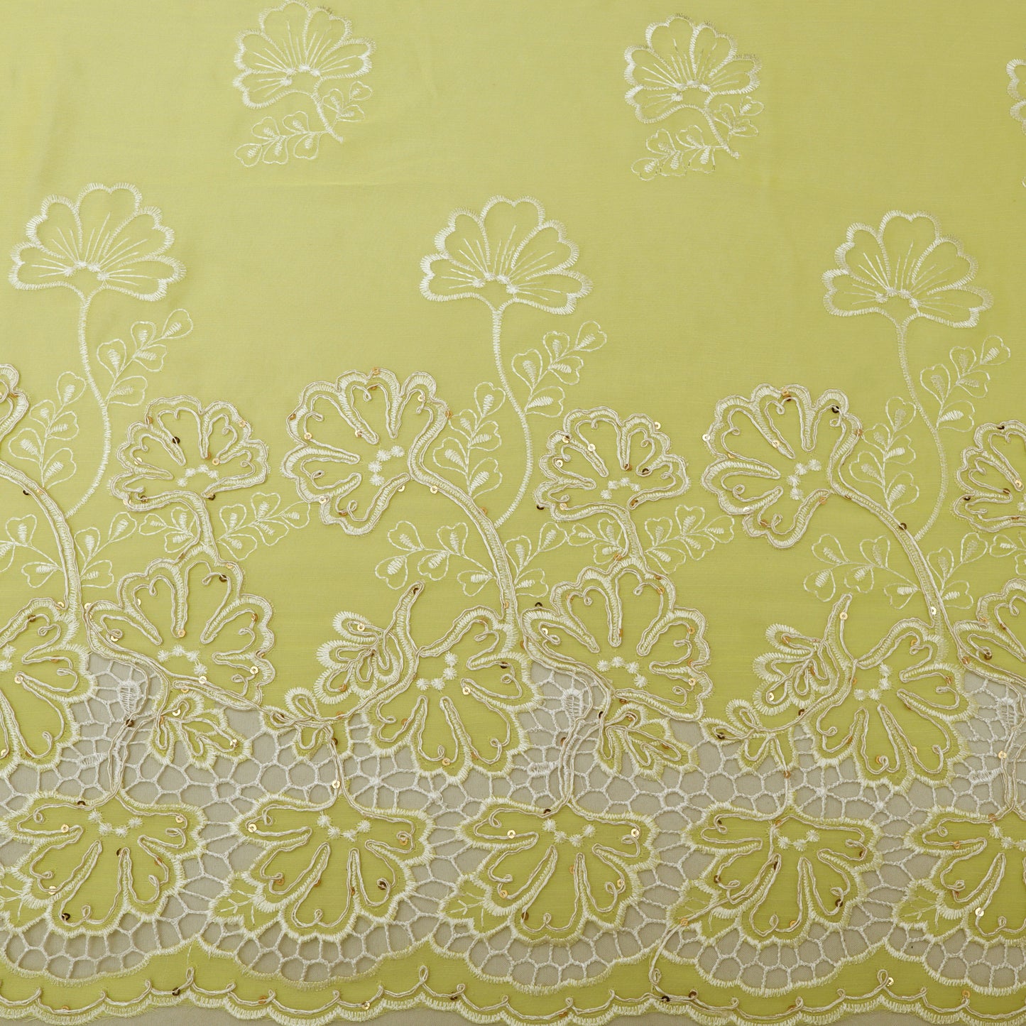 Chiffon Embroidery Fabric