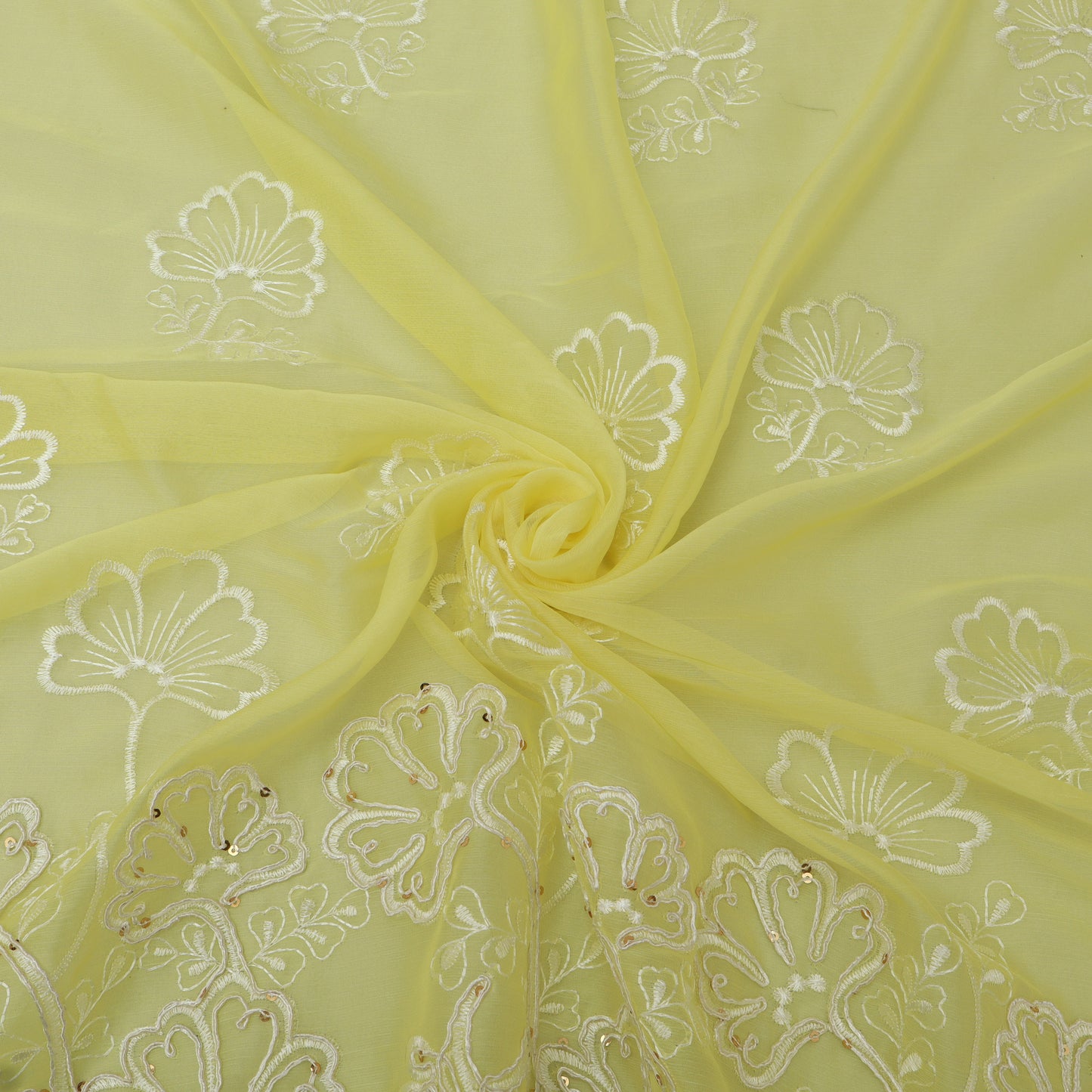 Chiffon Embroidery Fabric