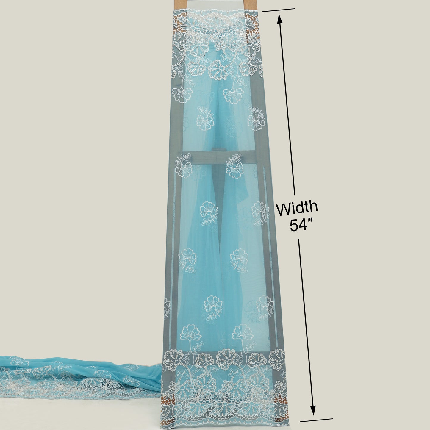 Chiffon Embroidery Fabric