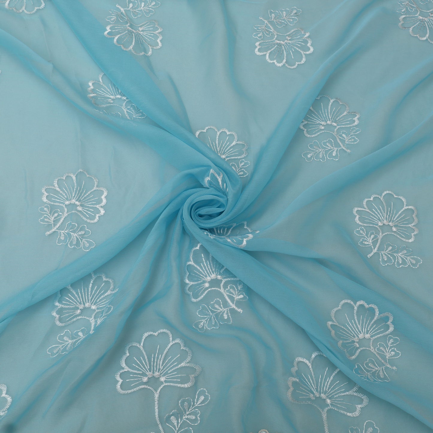 Chiffon Embroidery Fabric