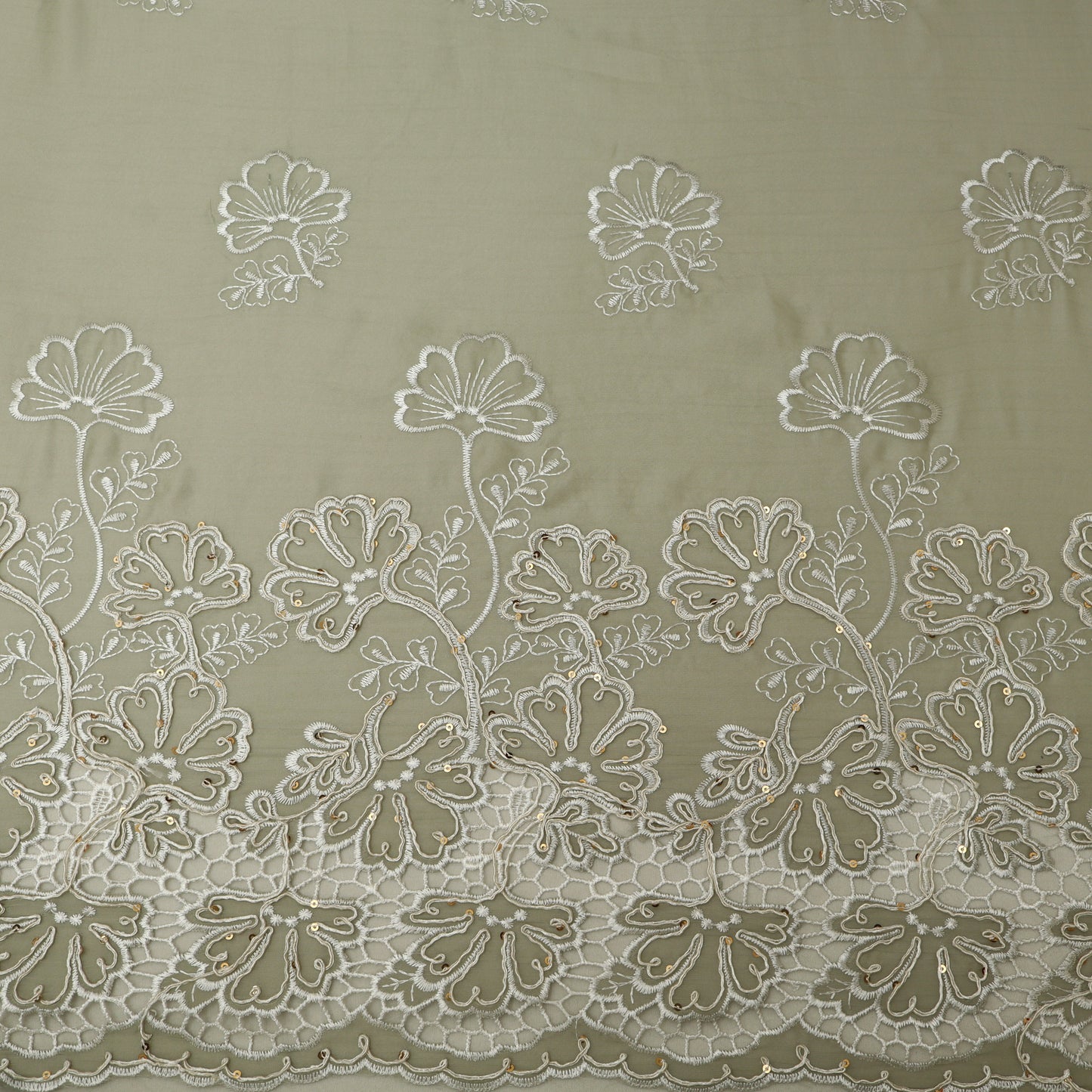 Chiffon Embroidery Fabric
