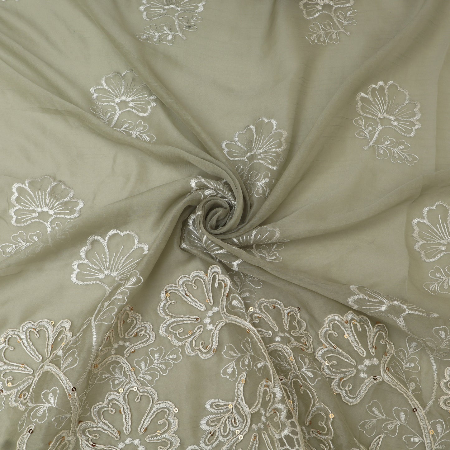 Chiffon Embroidery Fabric