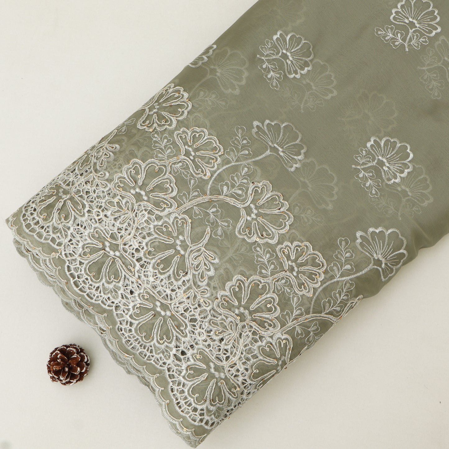 Chiffon Embroidery Fabric