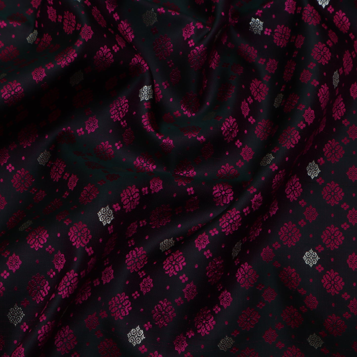 Wine Color Tanchui Brocade Fabric