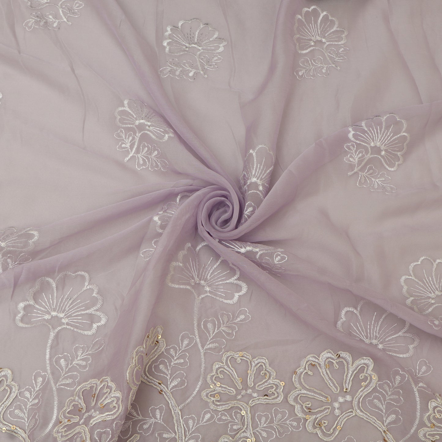 Chiffon Embroidery Fabric