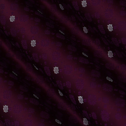 Wine Color Tanchui Brocade Fabric