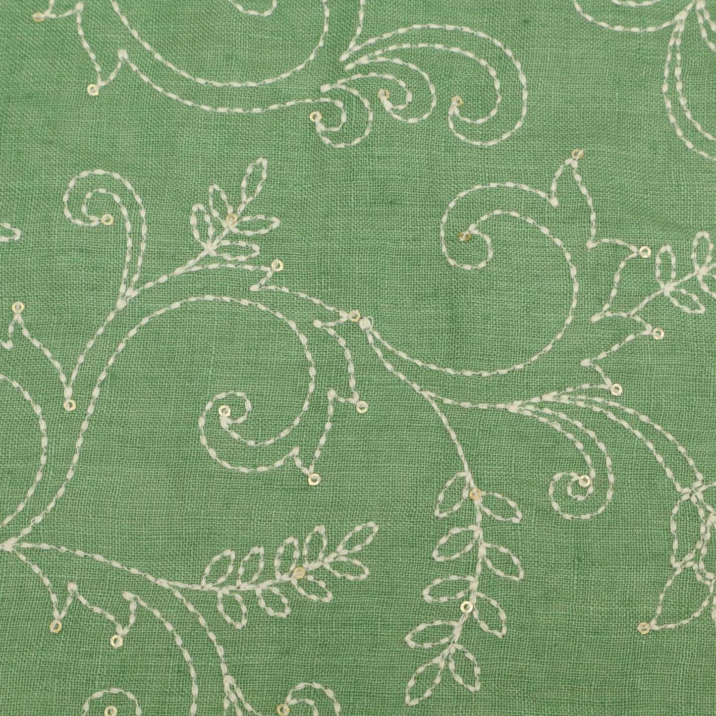 Pure Linen Embroidery Fabric