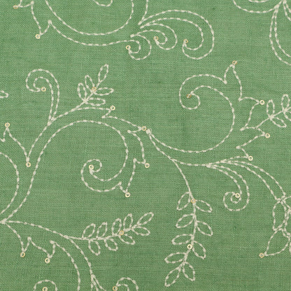 Pure Linen Embroidery Fabric