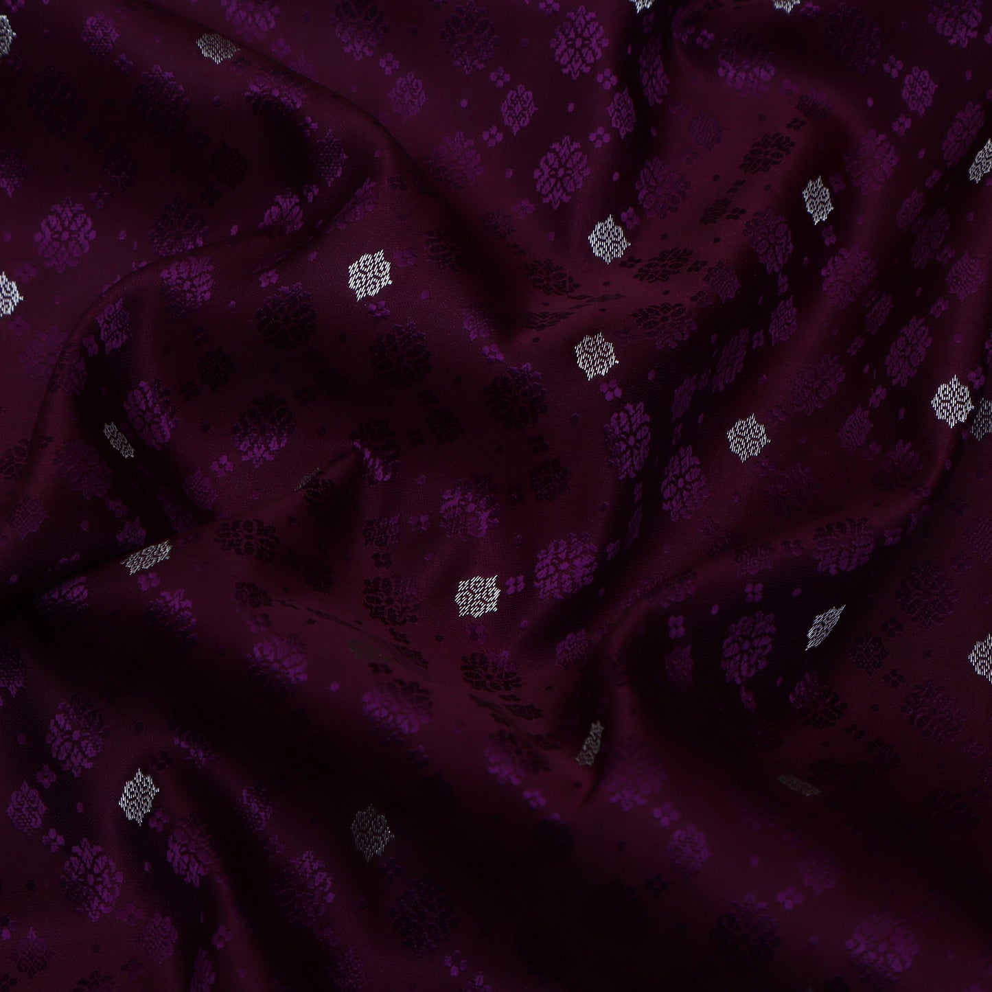 Wine Color Tanchui Brocade Fabric