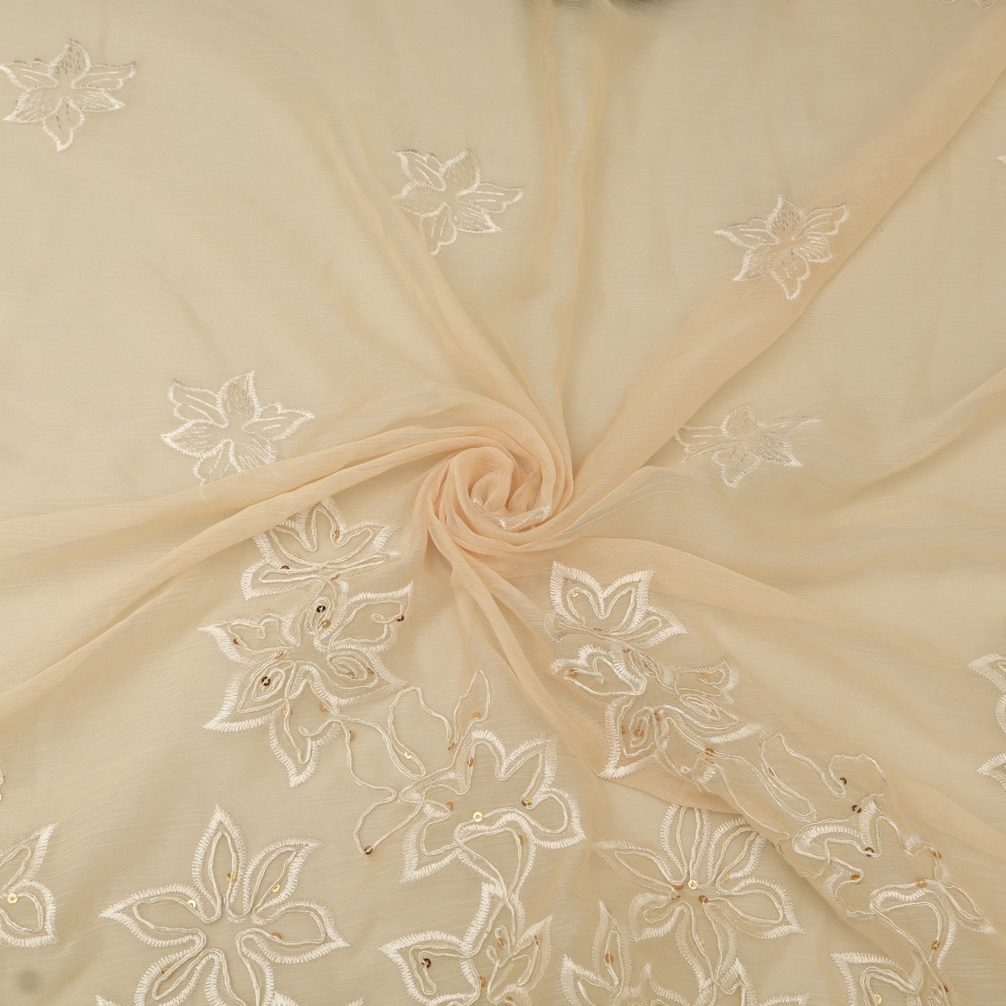 Chiffon Embroidery Fabric