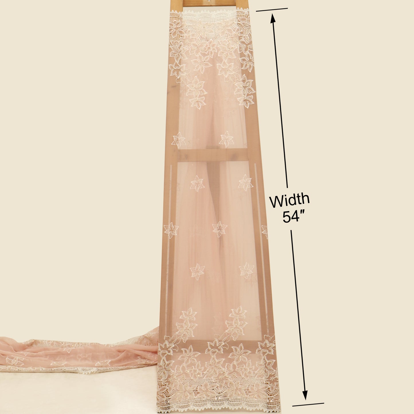 Chiffon Embroidery Fabric