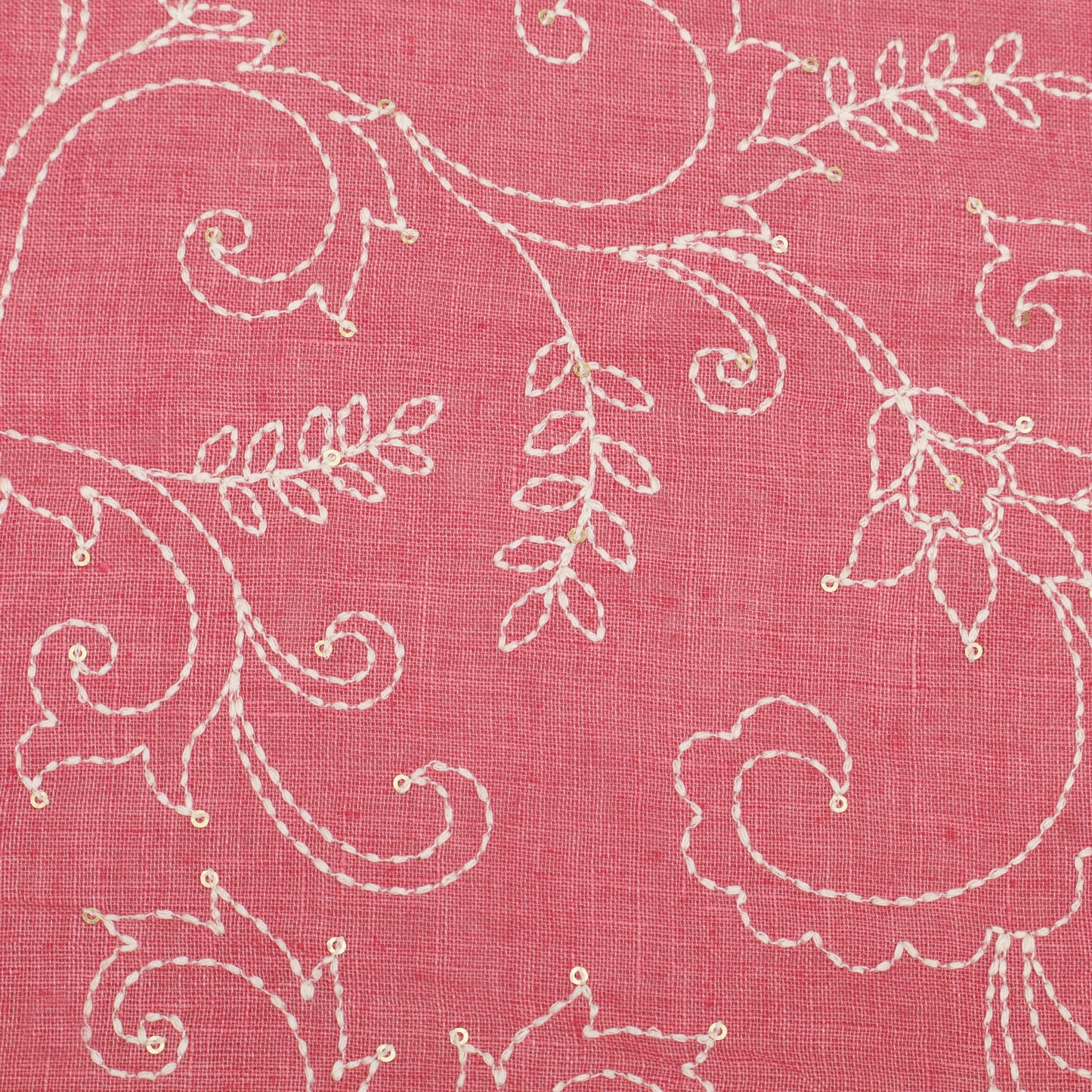 Pure Linen Embroidery Fabric