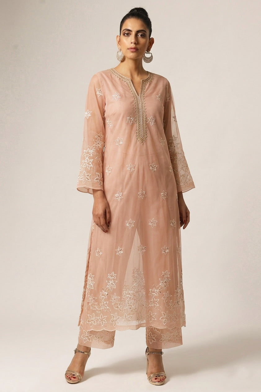 Chiffon Embroidery Fabric