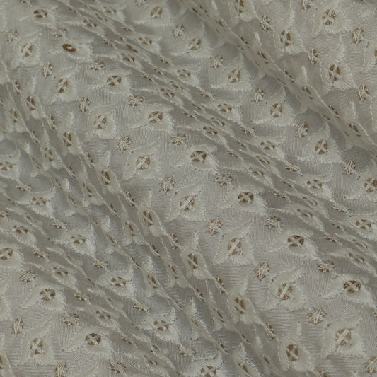 Dola Silk Embroidery Fabric