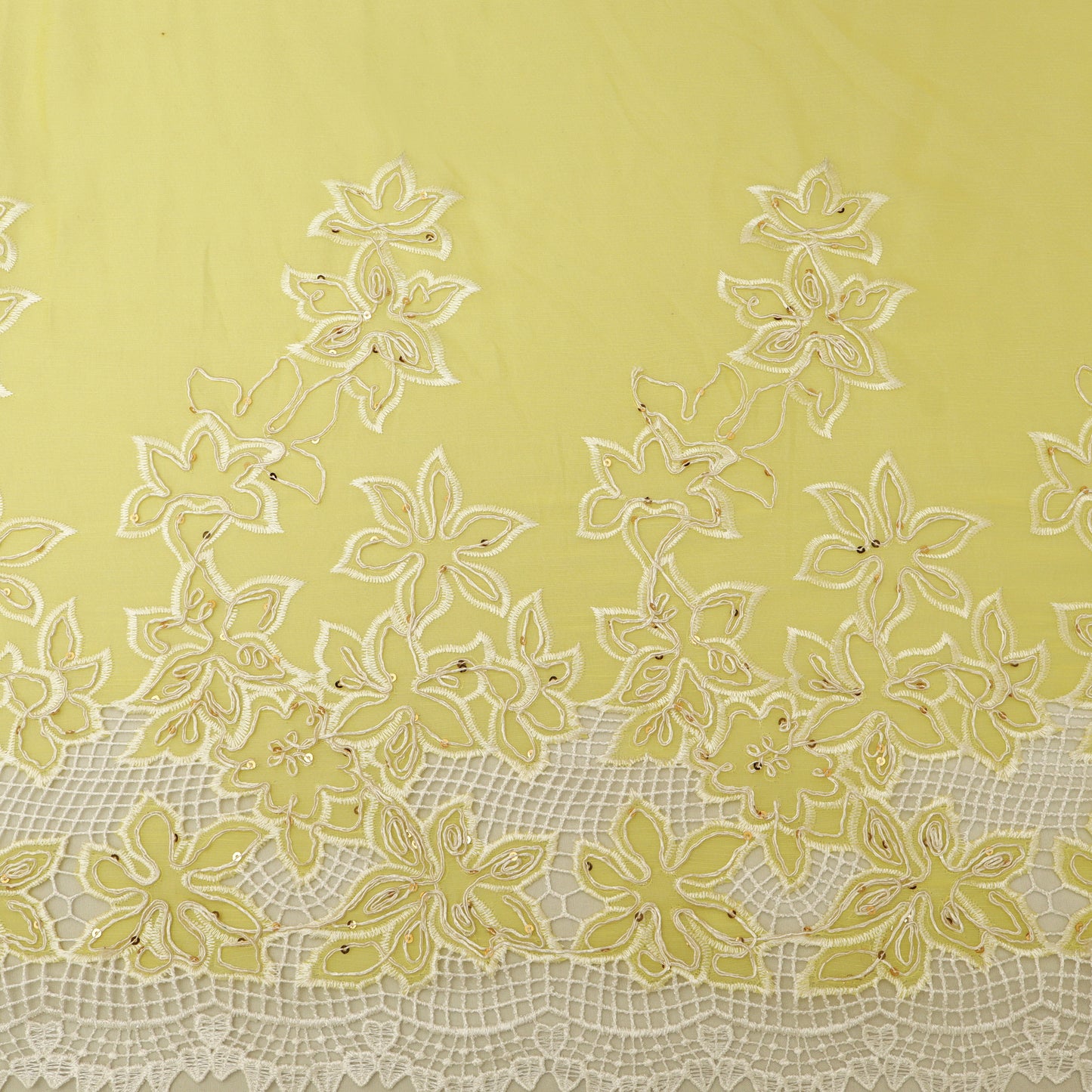 Chiffon Embroidery Fabric