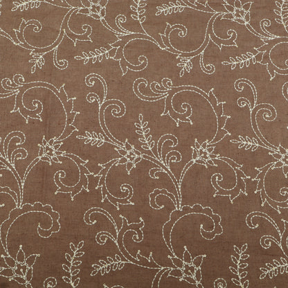 Pure Linen Embroidery Fabric