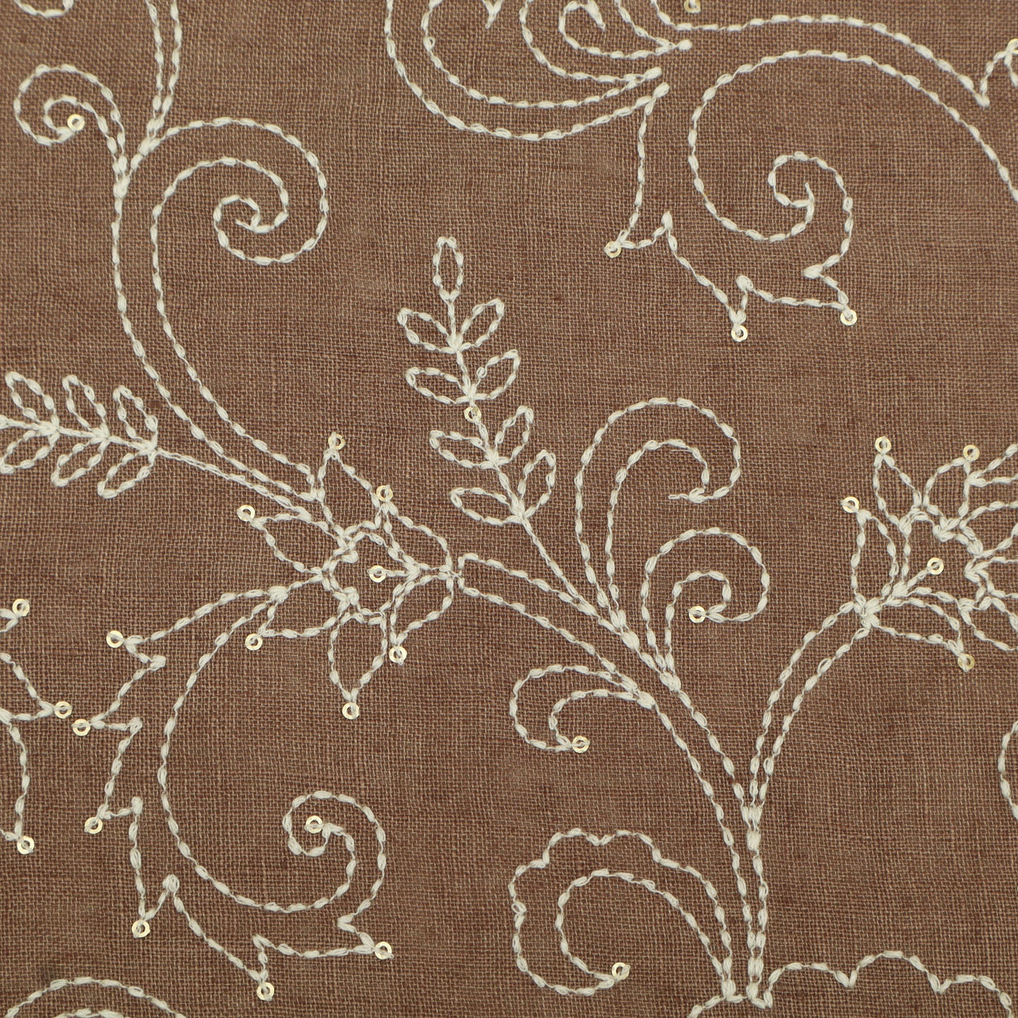 Pure Linen Embroidery Fabric