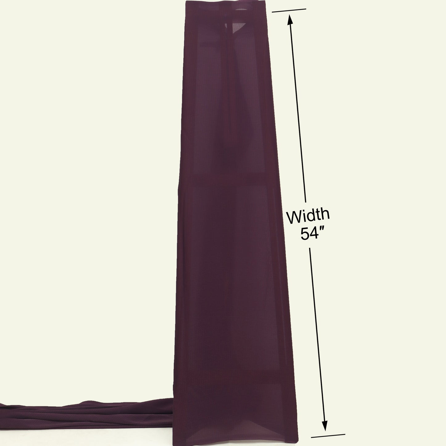 Organza Stripe Shimmer Fabric