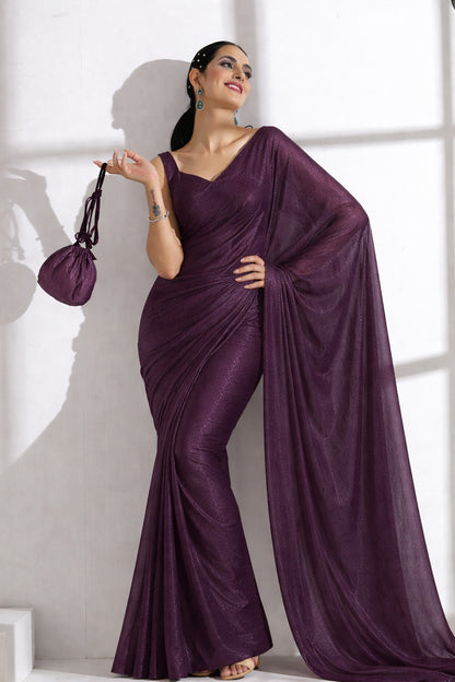 Organza Stripe Shimmer Fabric