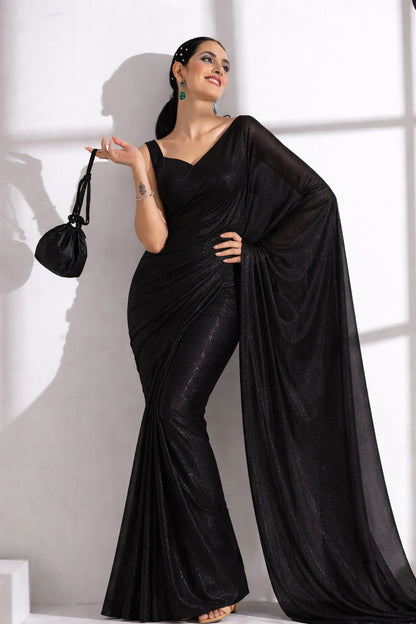 Organza Stripe Shimmer Fabric