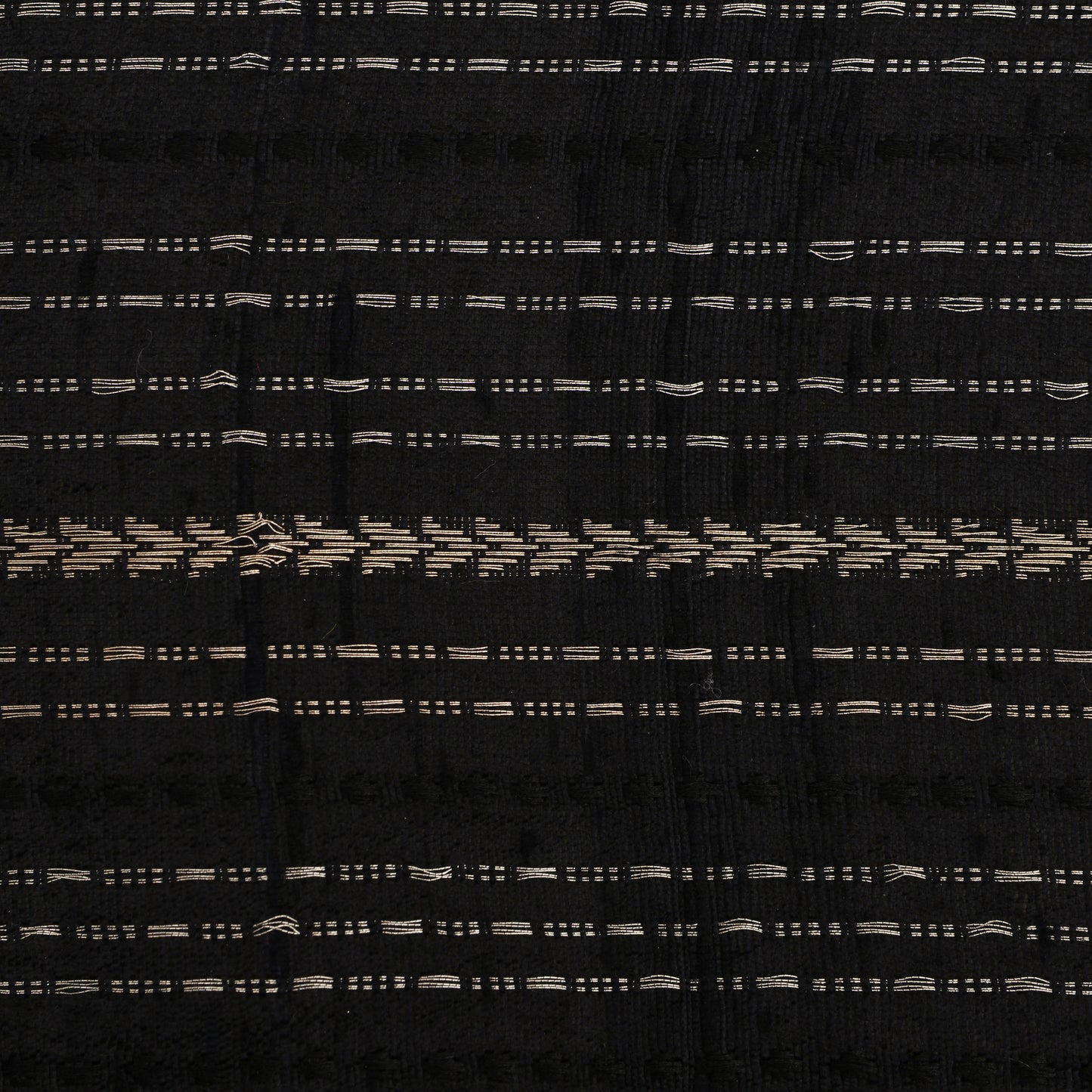 Pure Raw Silk Zari Stripe Fabric