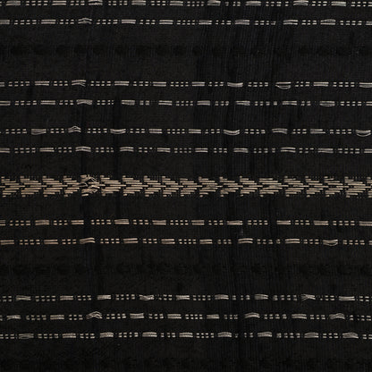 Pure Raw Silk Zari Stripe Fabric