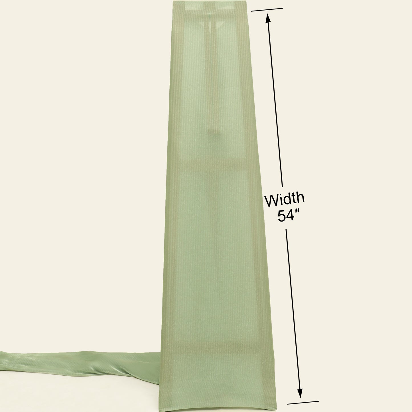 Organza Stripe Shimmer Fabric