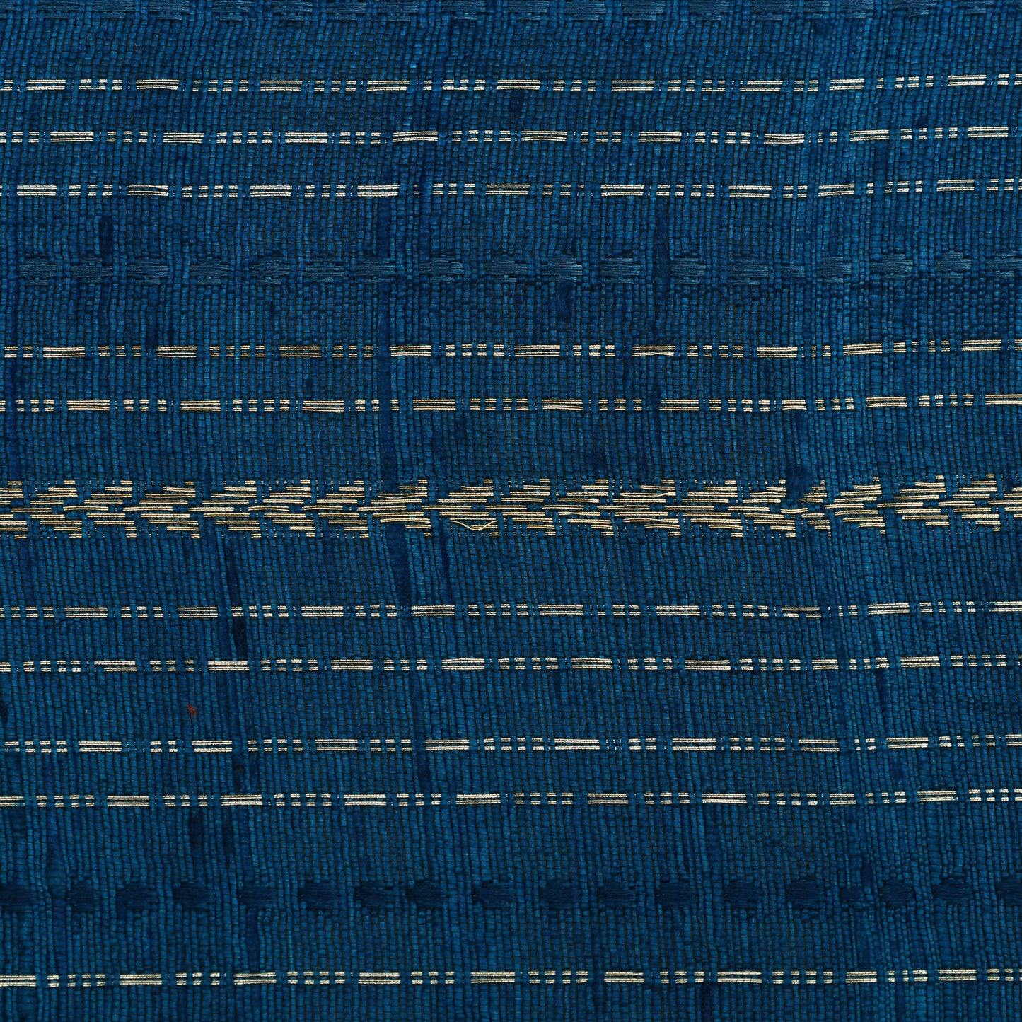 Pure Raw Silk Zari Stripe Fabric