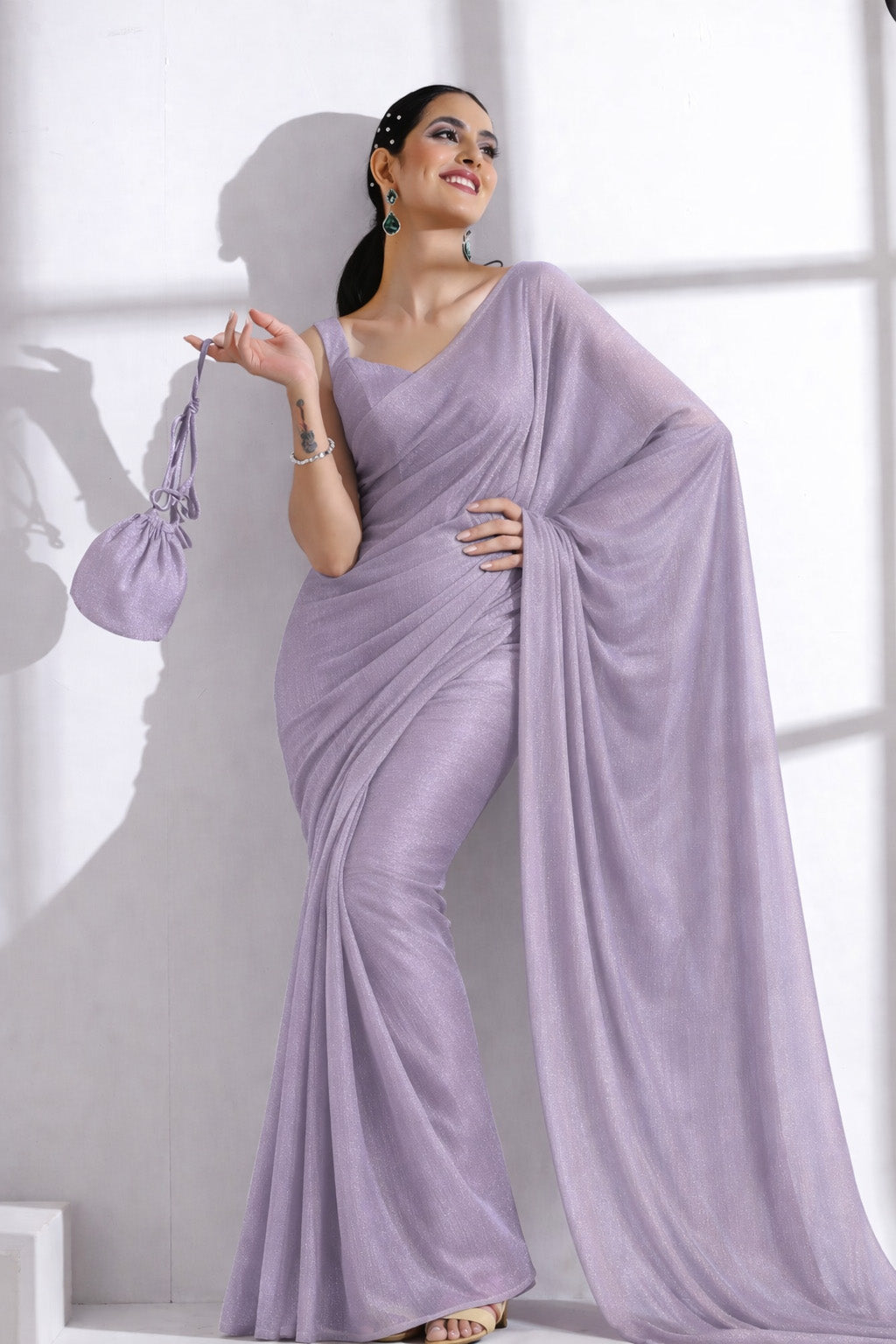 Organza Stripe Shimmer Fabric