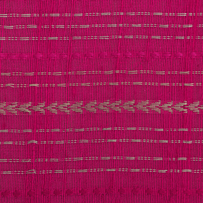 Pure Raw Silk Zari Stripe Fabric