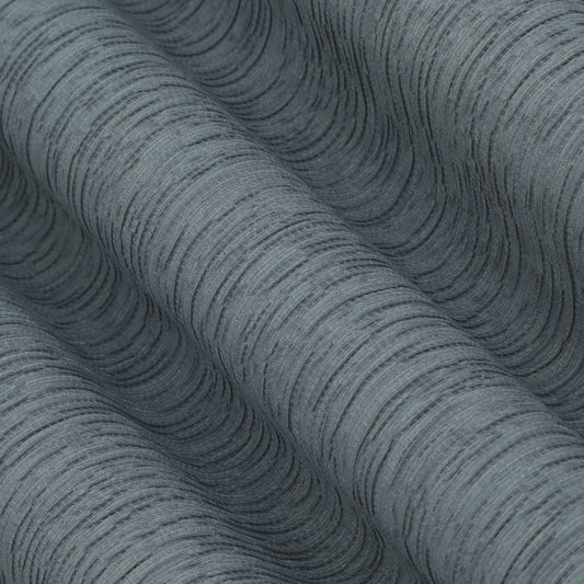 Grey Color Crush Crepe Plain Fabric