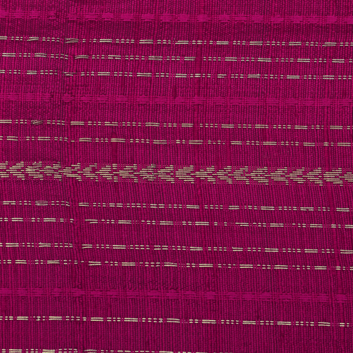 Pure Raw Silk Zari Stripe Fabric