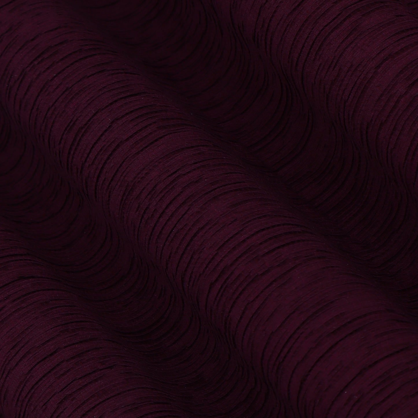 Maroon Color Crush Crepe Plain Fabric