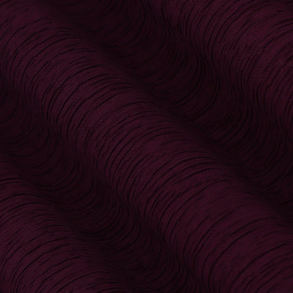 Maroon Color Crush Crepe Plain Fabric