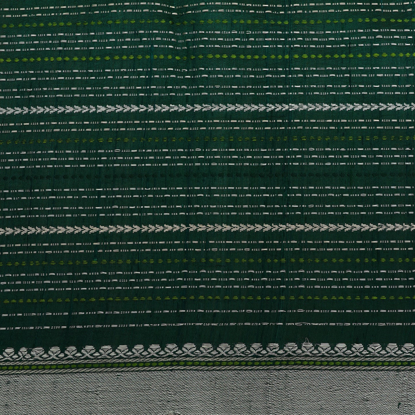 Pure Raw Silk Zari Stripe Fabric