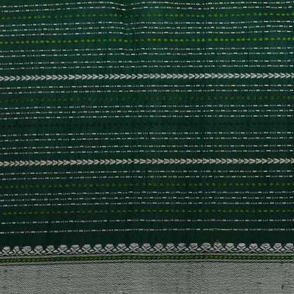 Pure Raw Silk Zari Stripe Fabric