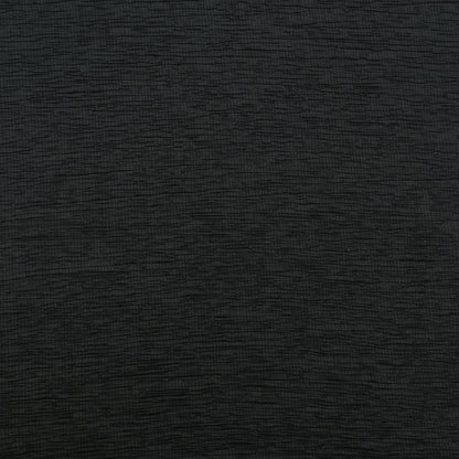 Coal Black Color Crush Crepe Plain Fabric