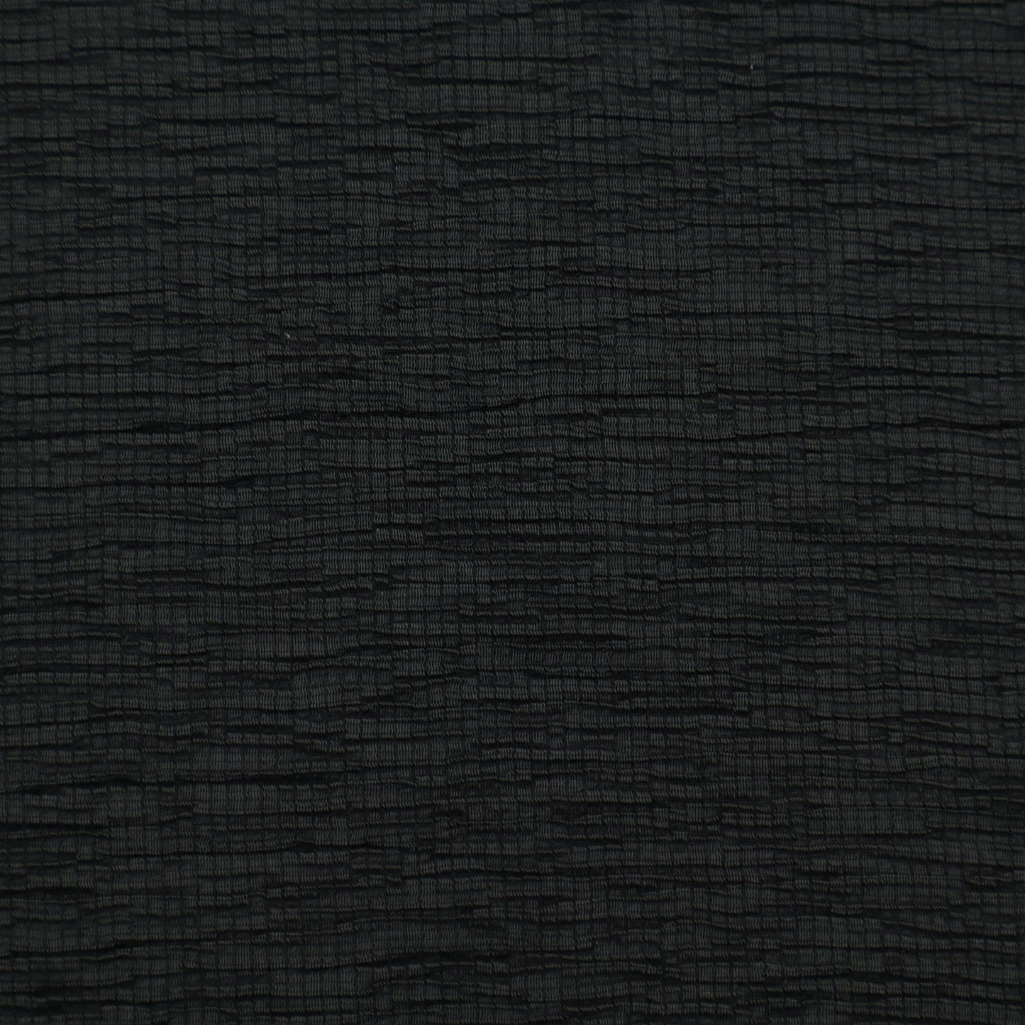 Coal Black Color Crush Crepe Plain Fabric