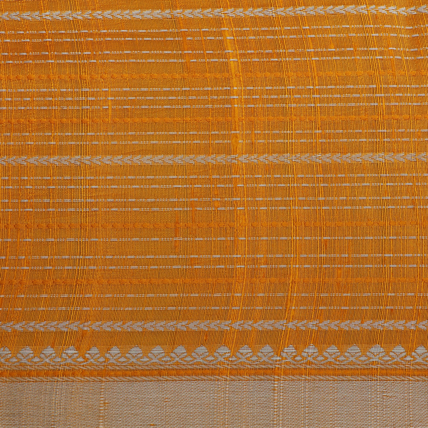 Pure Raw Silk Zari Stripe Fabric