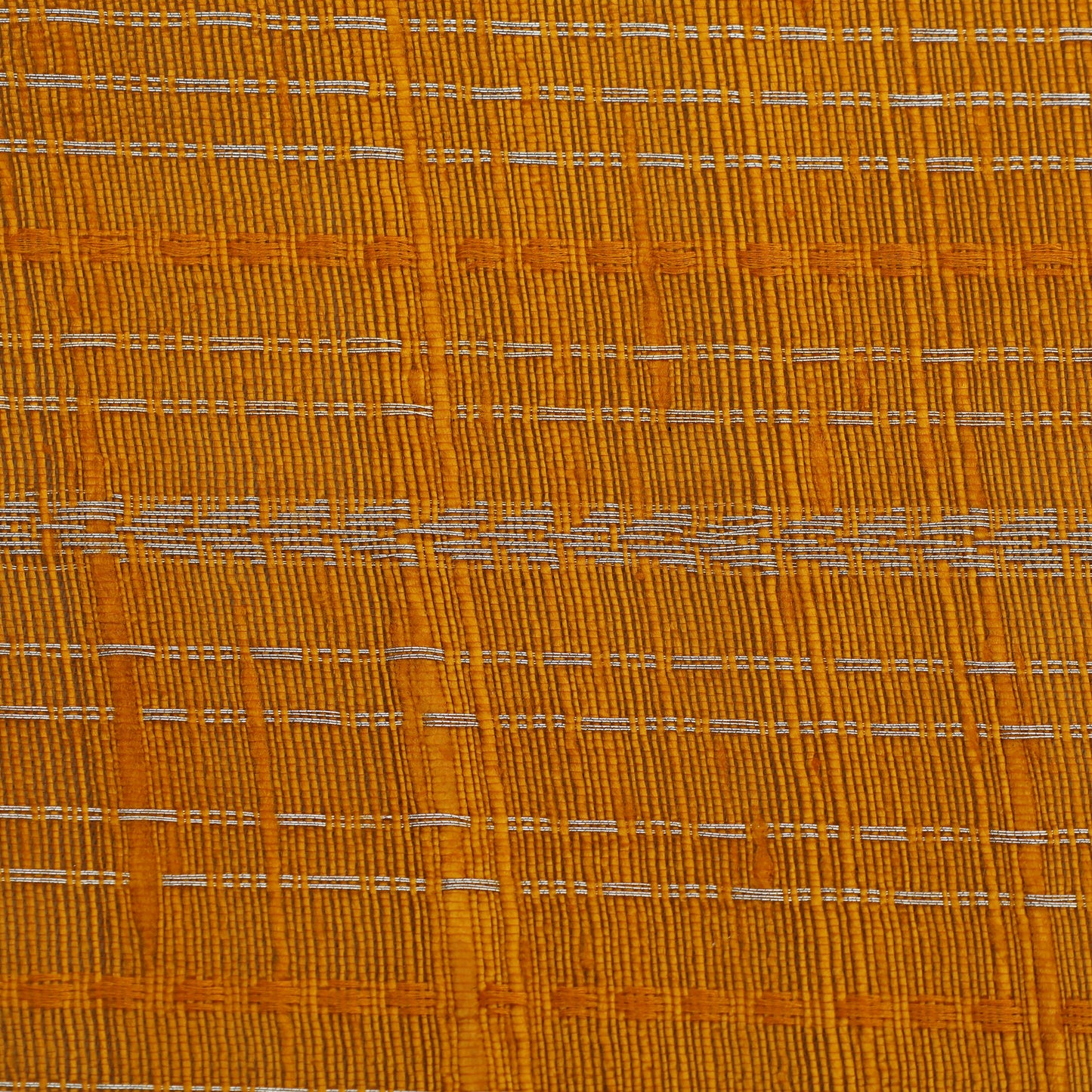 Pure Raw Silk Zari Stripe Fabric