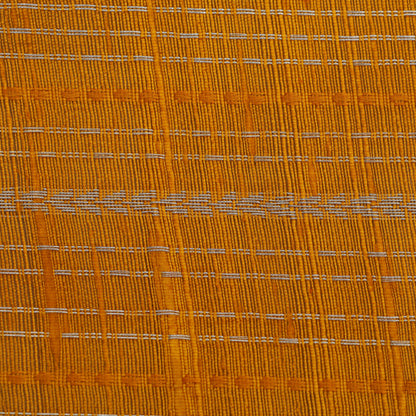 Pure Raw Silk Zari Stripe Fabric