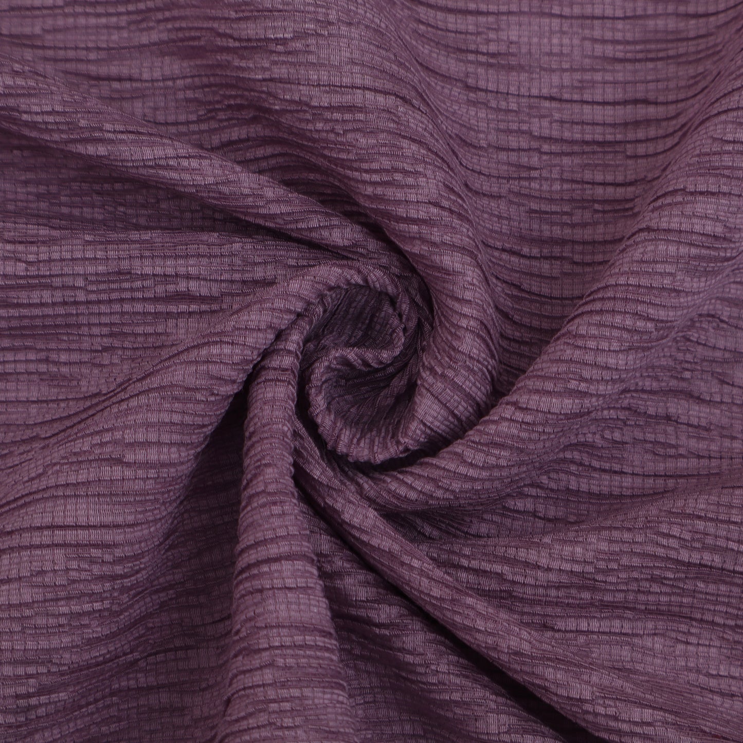 Purple Color Crush Crepe Plain Fabric