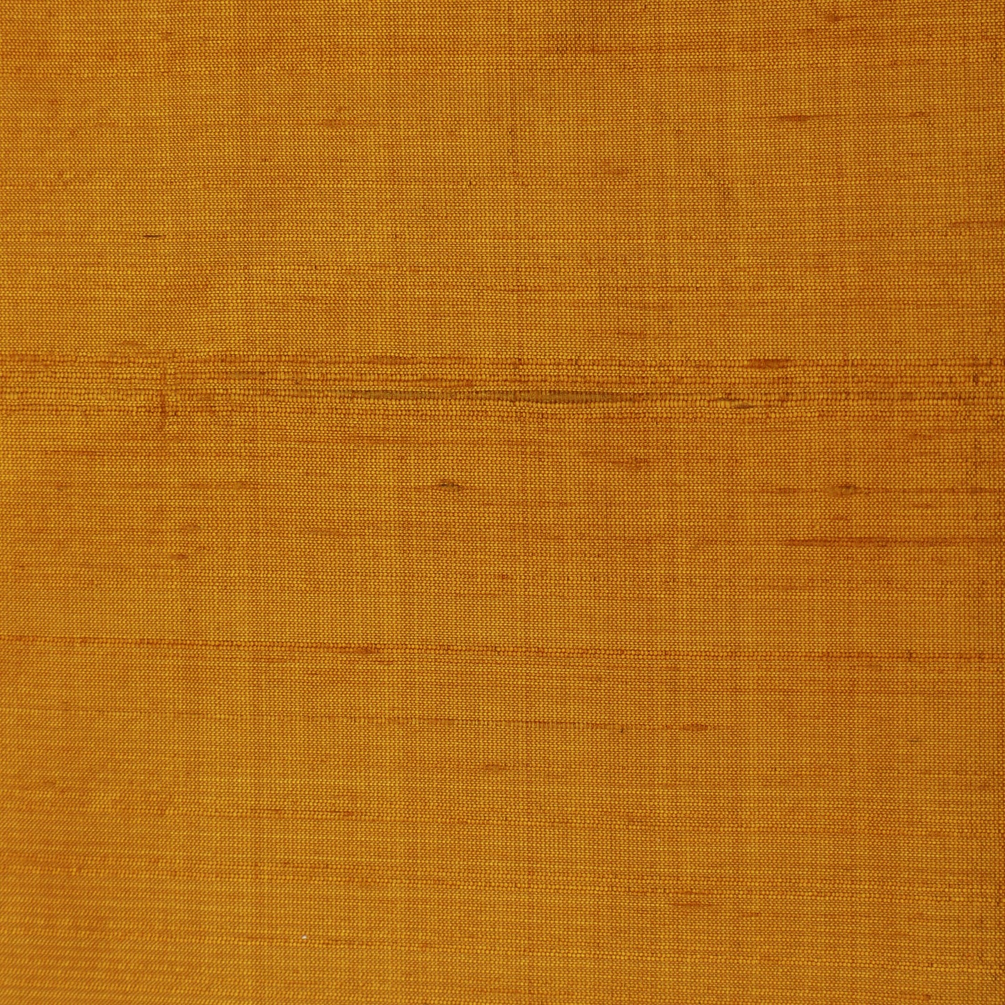 Mustard Color Raw Silk Plain Fabric