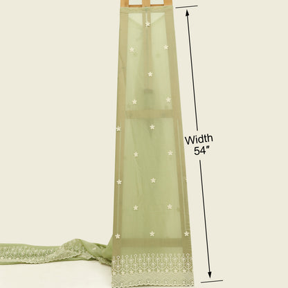 Chanderi Embroidery Fabric