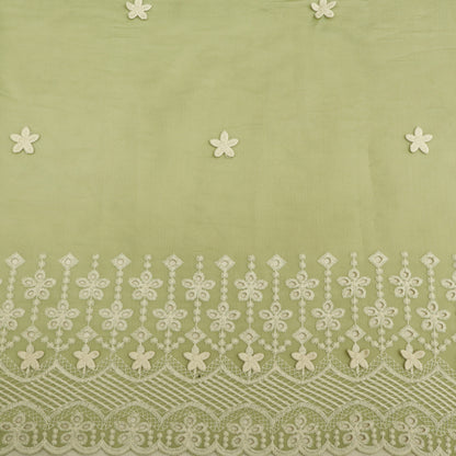 Chanderi Embroidery Fabric