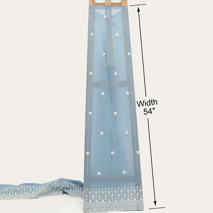 Chanderi Embroidery Fabric