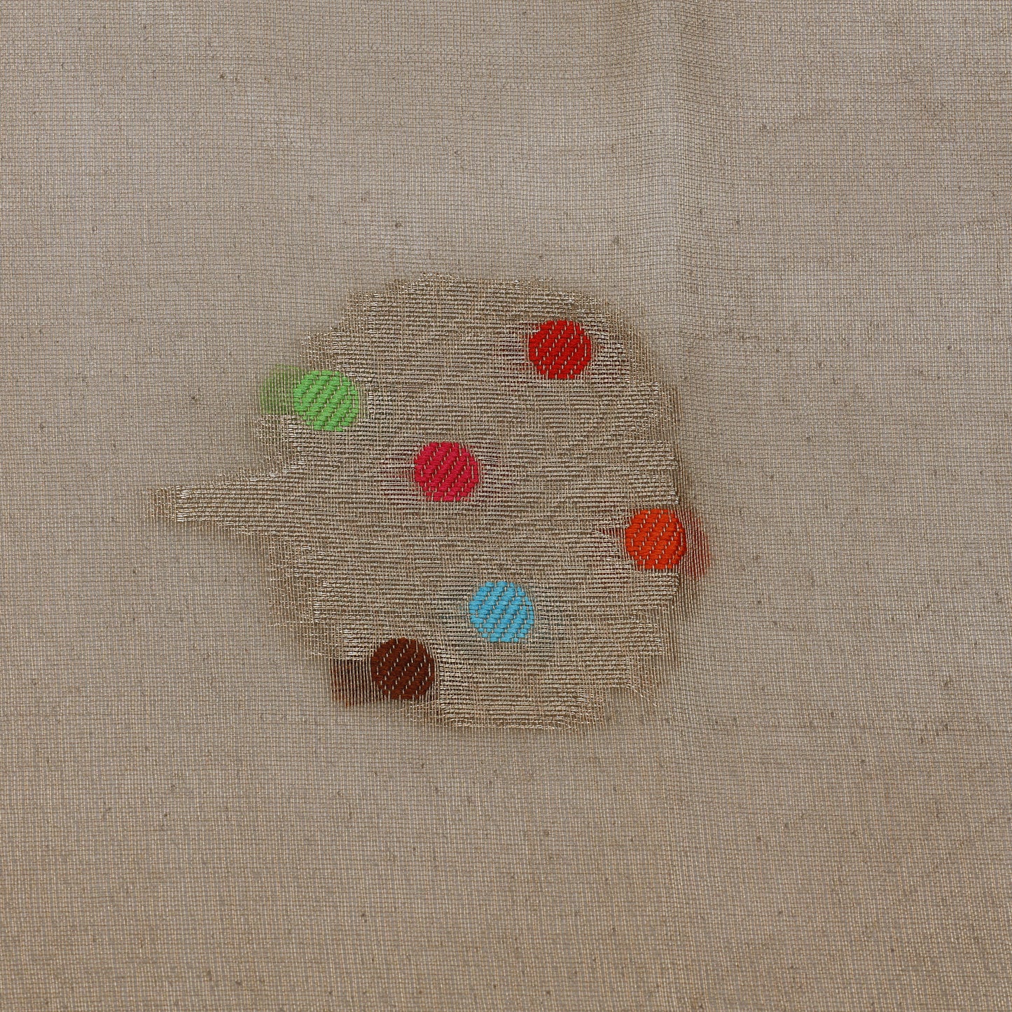 Pure Tissue Meena Brocade Lightweight Fabric