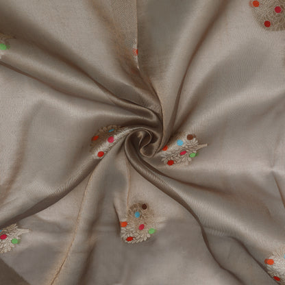 Pure Tissue Meena Brocade Lightweight Fabric