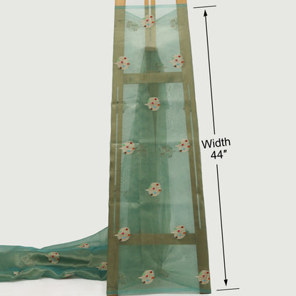 Pure Tissue Meena Brocade Lightweight Fabric