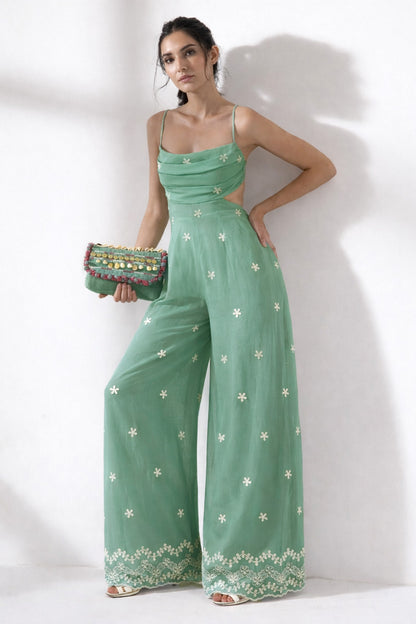 Chanderi Embroidery Fabric